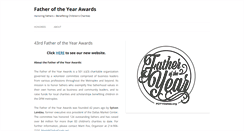 Desktop Screenshot of fatheroftheyearawards.org